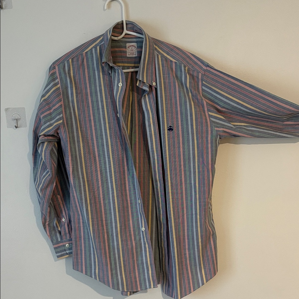 Multicolor Striped Men's Shirt